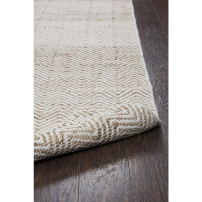 Start2Finish 5x8 hand-woven rectangle rug with intricate patterns and natural fiber texture for home decor.