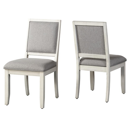 Start2Finish Canova Side Chair with wooden legs and upholstered seat, showcasing a modern and stylish design.