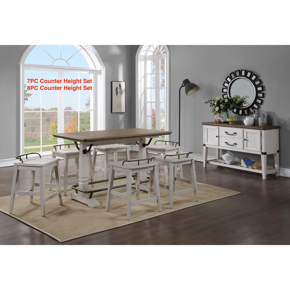 Start2Finish Pendleton counter stool with wooden legs and fabric upholstered seat, showcasing a stylish, comfortable kitchen or bar seating option.