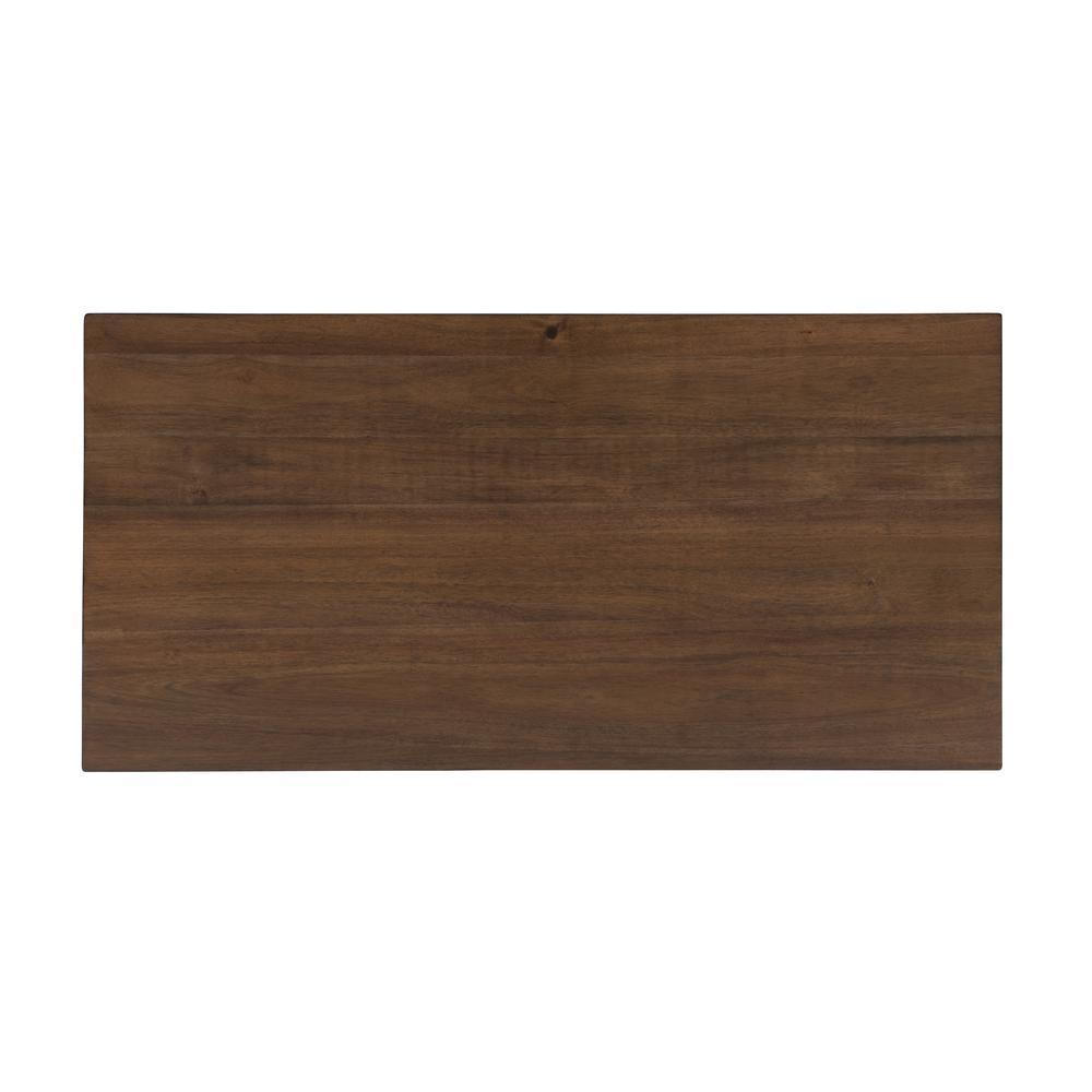 Start2Finish Claridge 36-inch rustic brown counter height pub table with sturdy wooden design and natural finish.