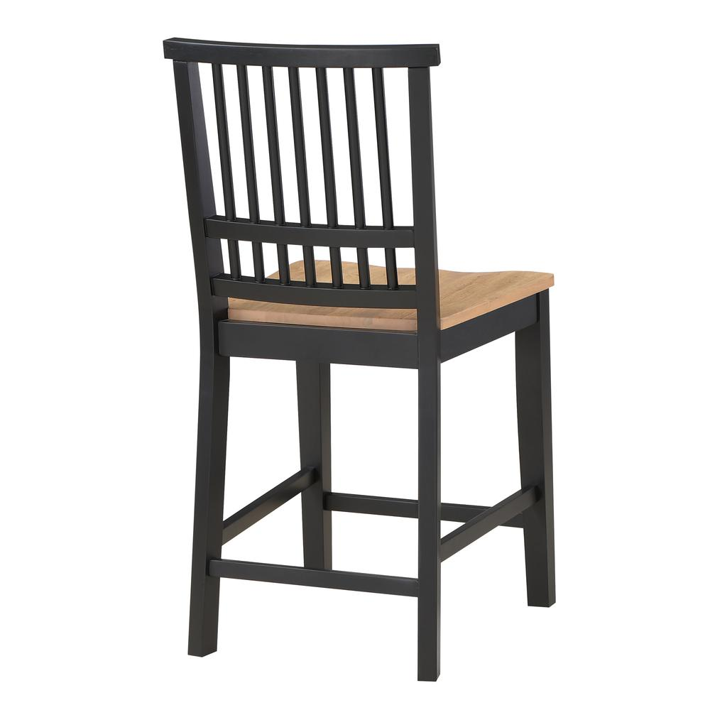 Magnolia counter chair by Start2Finish featuring a wooden frame and cushioned seat in a modern design.