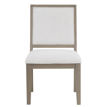 Start2Finish Lily Side Chair with a modern design, featuring a sleek wooden frame and comfortable upholstered seat.