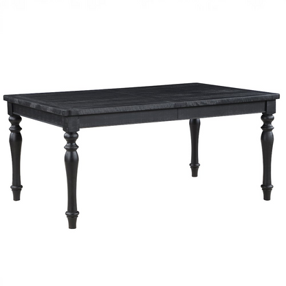 Start2Finish Odessa 66-84 inch dining table with 18-inch leaf, showing a wooden table with extendable features in a modern dining room setting.