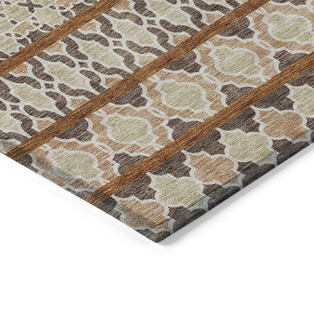 Start2Finish Chantille ACN726 brown 9x12 rug with intricate pattern, soft texture, and stylish design for living room or bedroom decor.