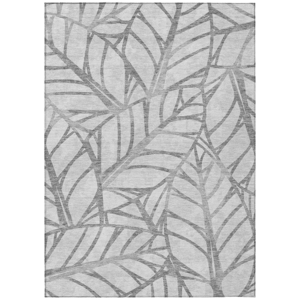 Start2Finish Chantille ACN741 gray 10x14 rug with intricate pattern, plush texture, and soft fibers for cozy living spaces.