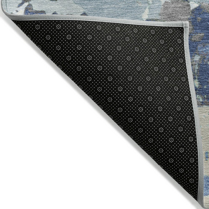 Start2Finish washable indoor/outdoor denim rug, 5&
