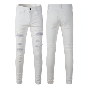 DenimDare™ Street Ripped Stretch Slim Jeans Women