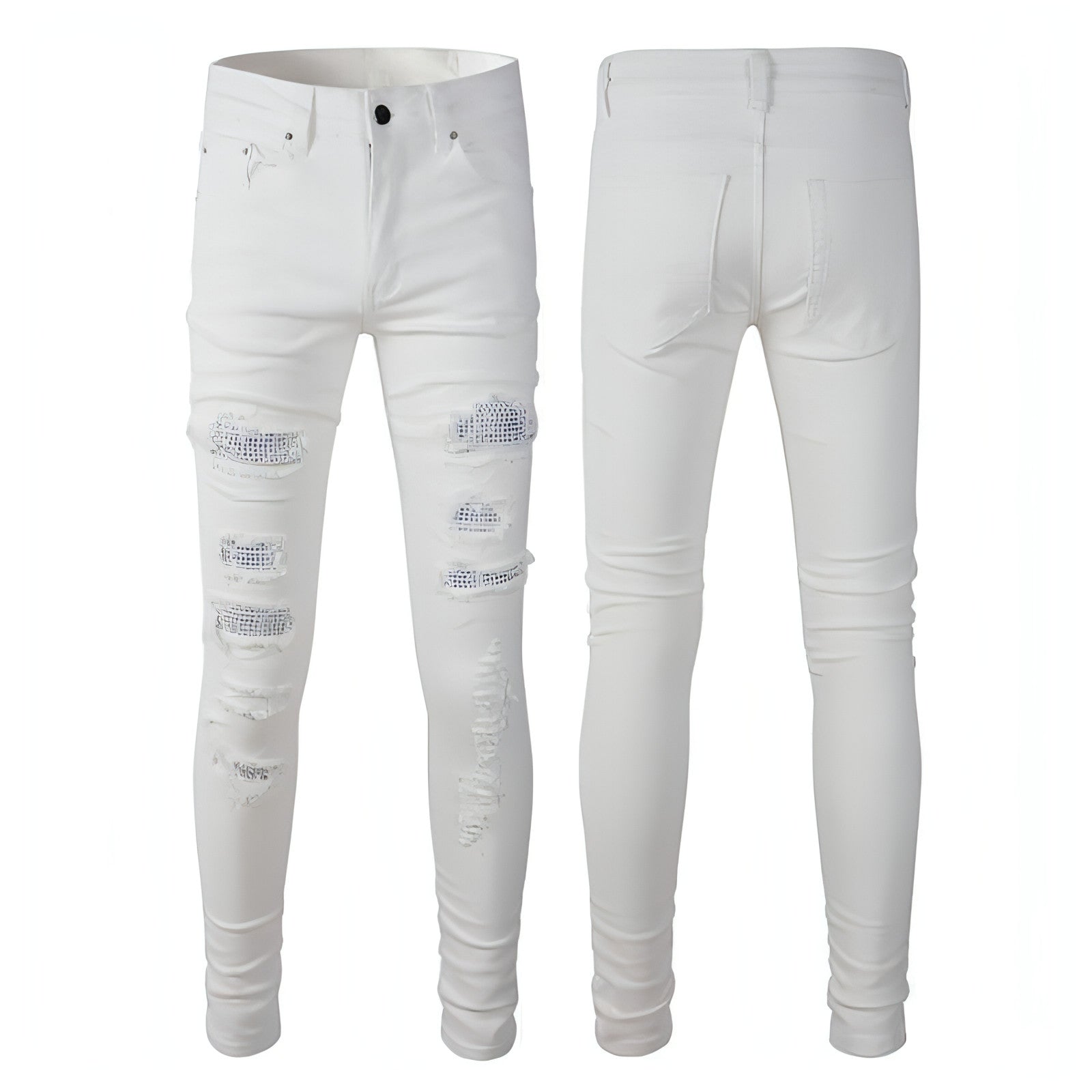DenimDare™ Street Ripped Stretch Slim Jeans Women