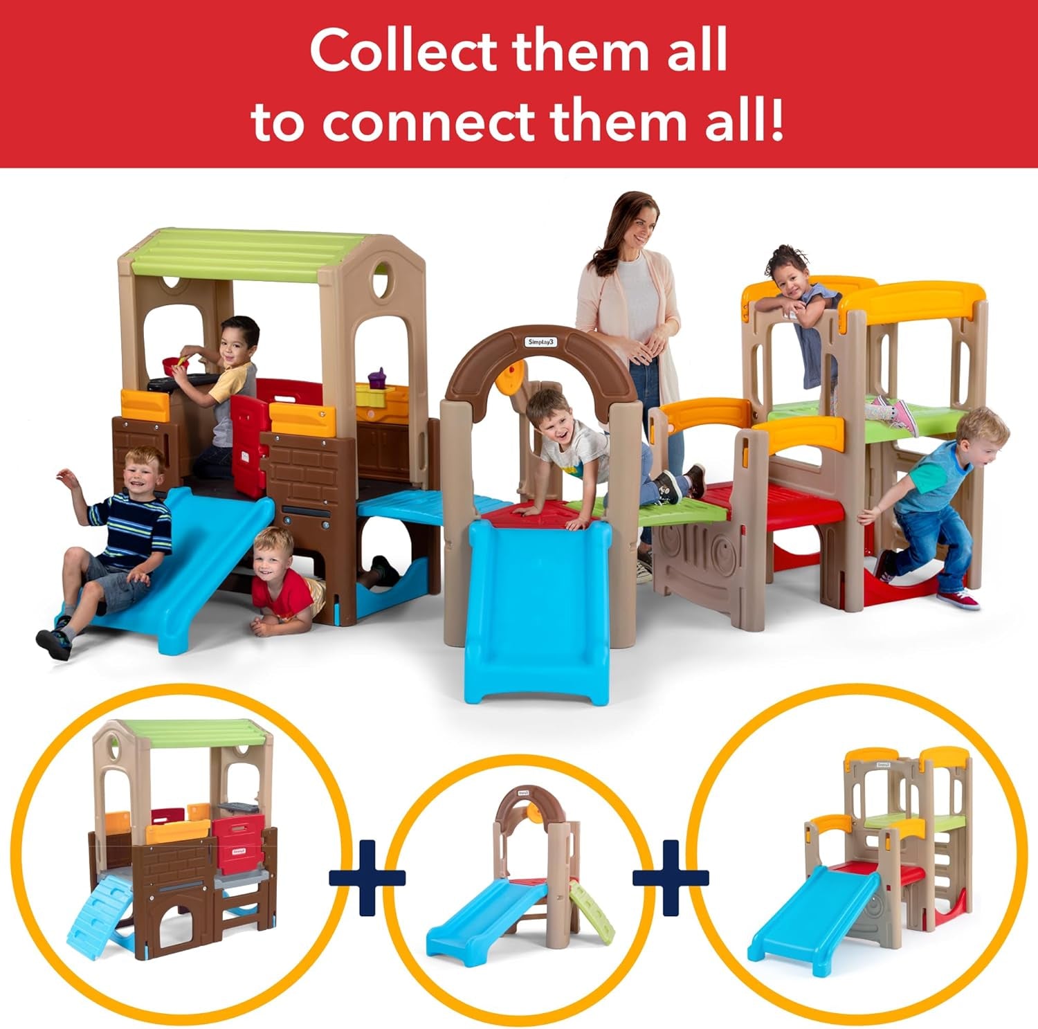 Discovery Playhouse For Kids Indoor Outdoor Climbing