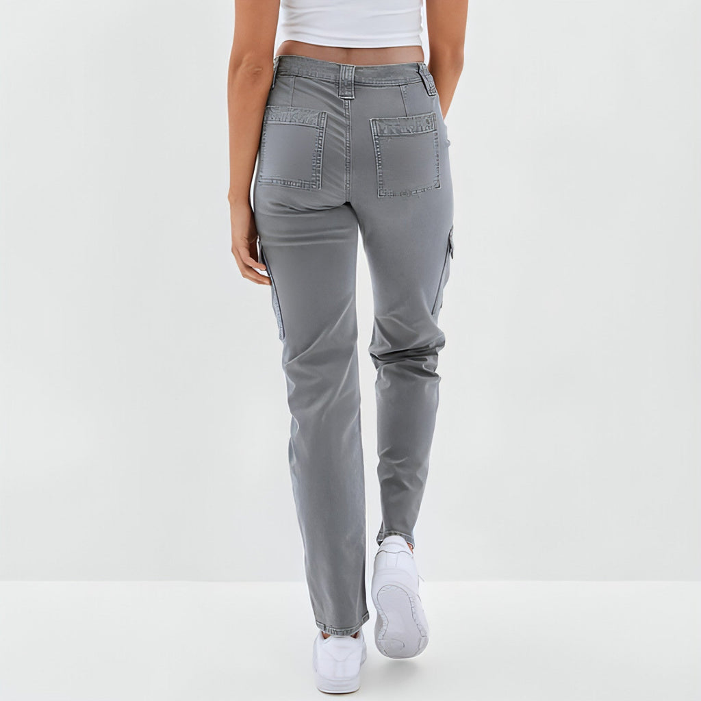 UrbanEase™ Multi-bag High Waist Washed