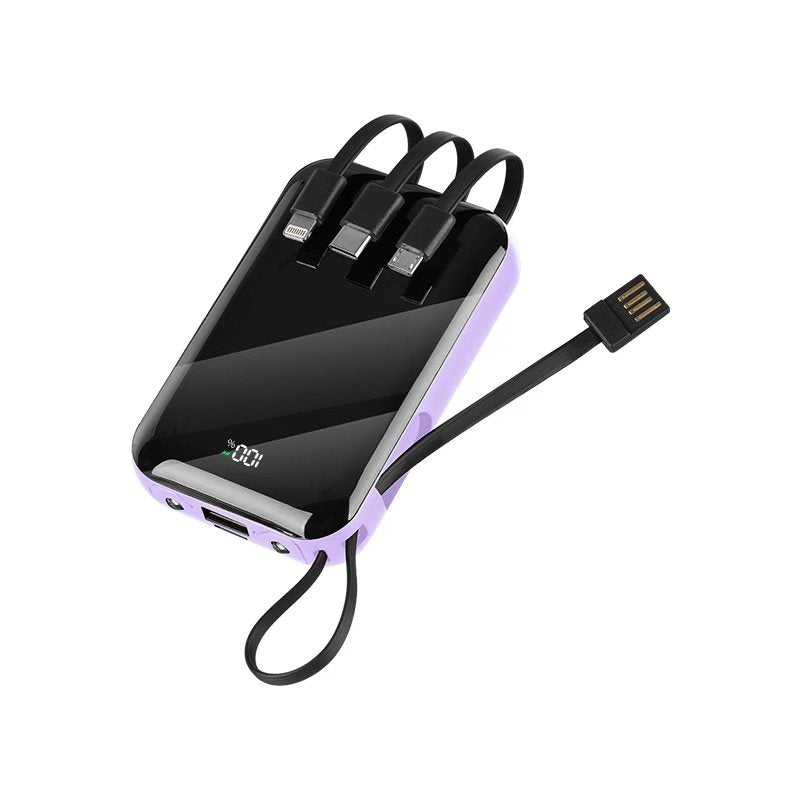 Portable Power Bank With Fast & Wireless Charging - High Capacity