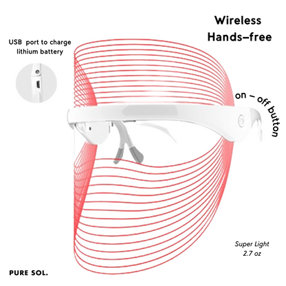 LPURE SOL. Beauty  ED Light Therapy Skin Mask