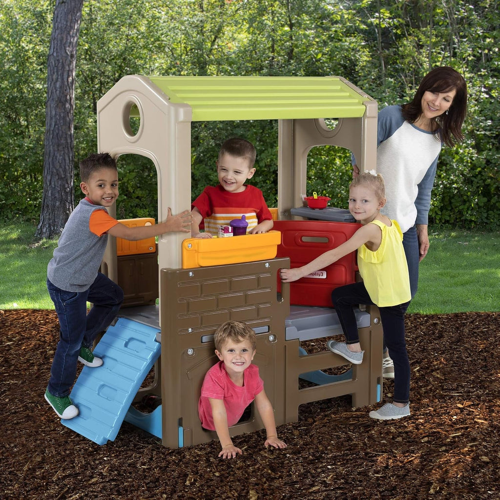 Discovery Playhouse For Kids Indoor Outdoor Climbing