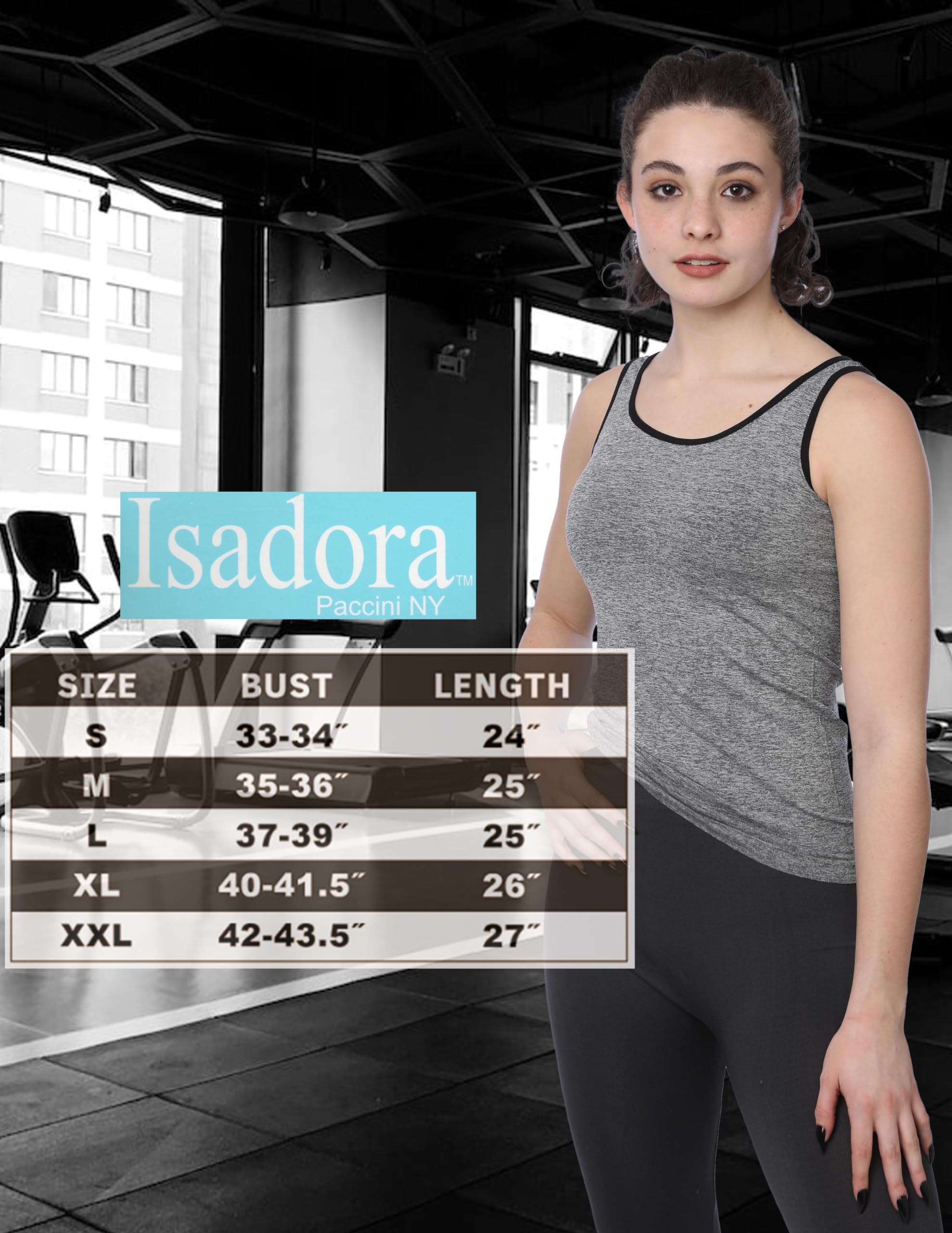 Women's Grey Tank Tops
