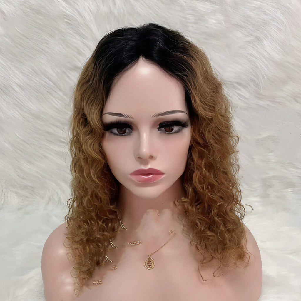 LuxeWave - Reality Wig Real Hair Set Sewing Hand Knitted Real Hair