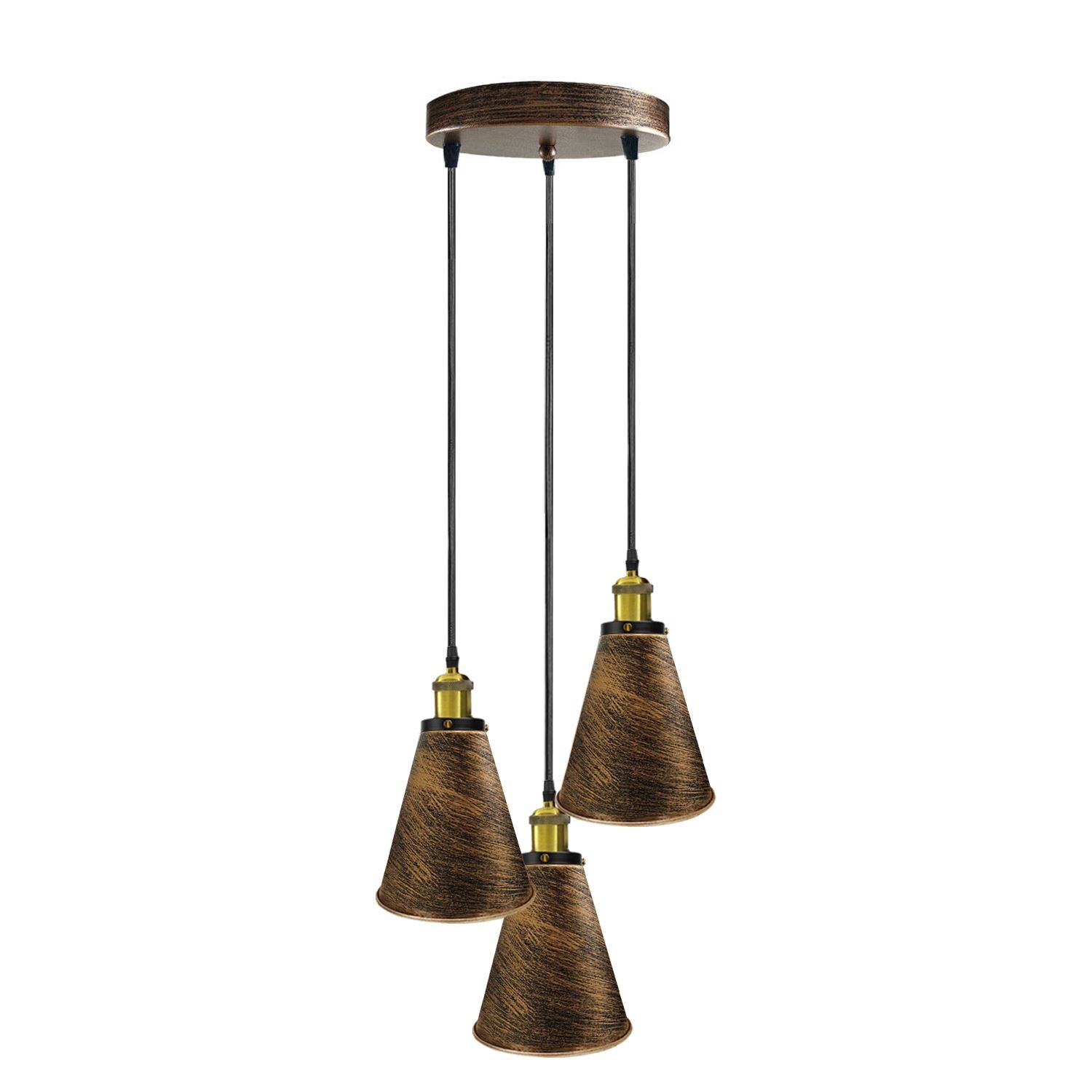Industrial Spider Adjustable Multi Arm Pendant Light 5-Light E27~3399