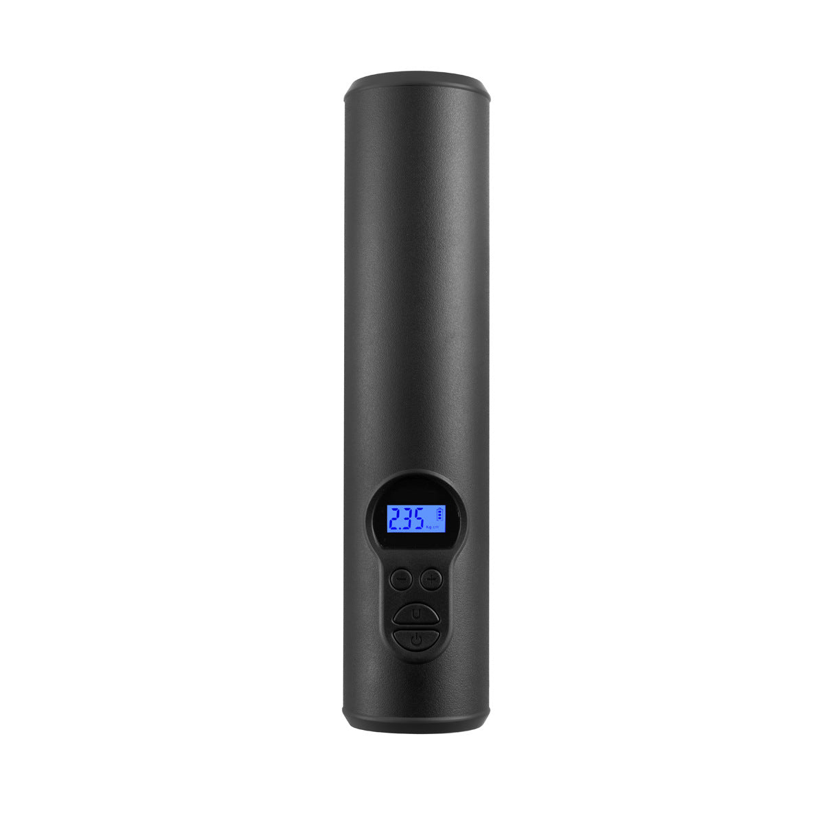 Maroon Asteria cordless portable tyre inflator with digital air pump, compact automotive compressor, and air hose attachment.