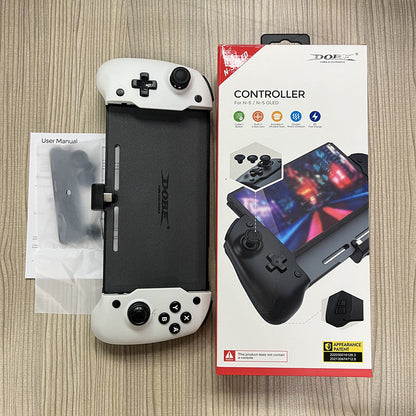 Maroon Asteria portable two-color in-line console gamepad for mobile and laptop gaming, plug and play with ergonomic design.