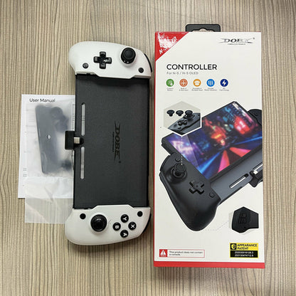 Maroon Asteria portable two-color in-line gamepad for mobile and laptop, plug and play console gaming accessory.