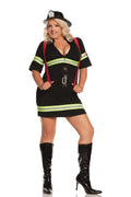 Ms, Blazin Hot - 2 Pc, Costume Includes Dress And Belt With Attached