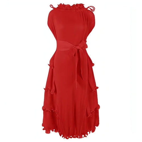 A1. Autumn Short Sleeve Pleated Design Affordable Luxury Fashion