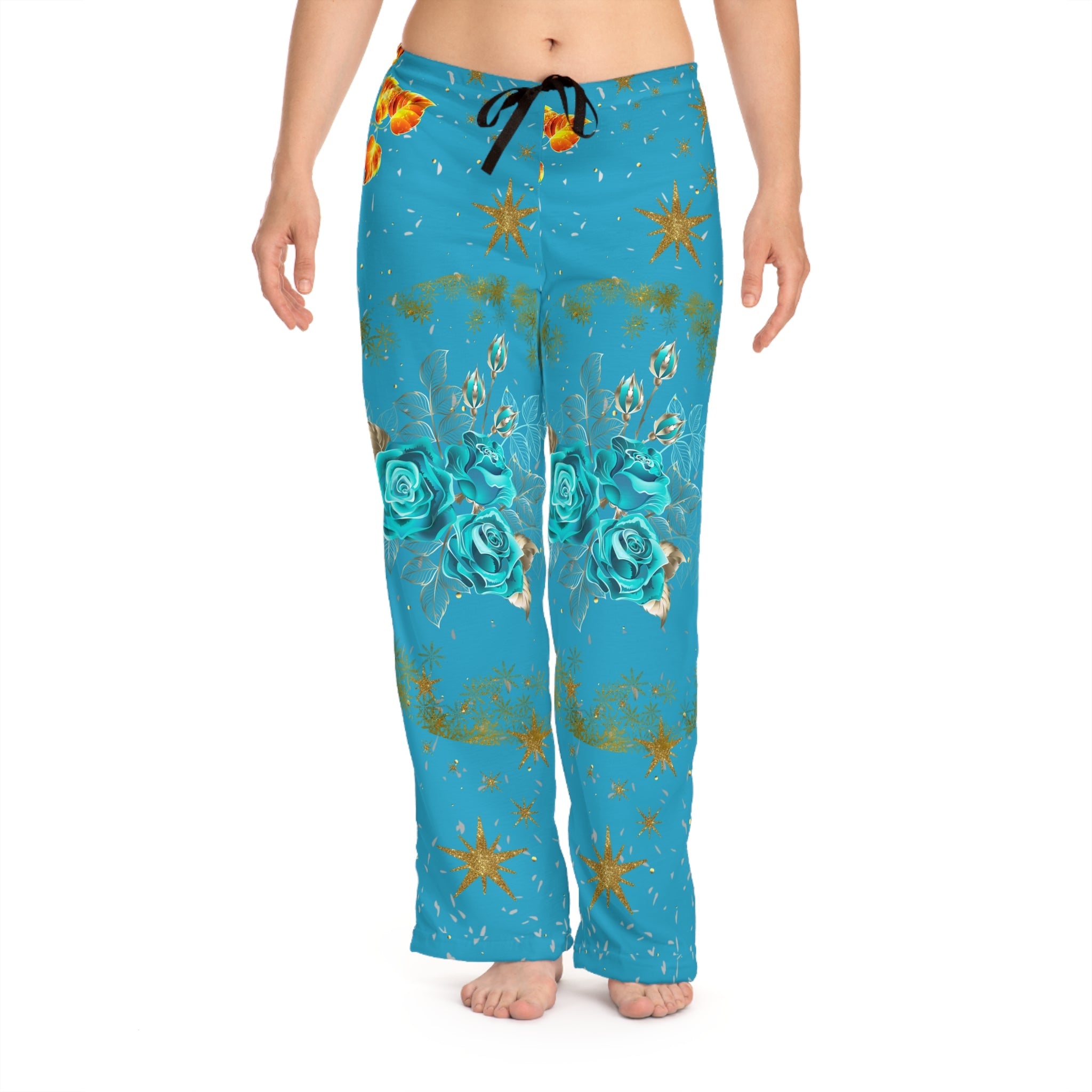 Blooms Women's Pajama Pants (AOP)