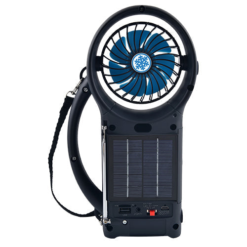 Supersonic Solar Power Bluetooth Speaker with FM Radio / LED Torch