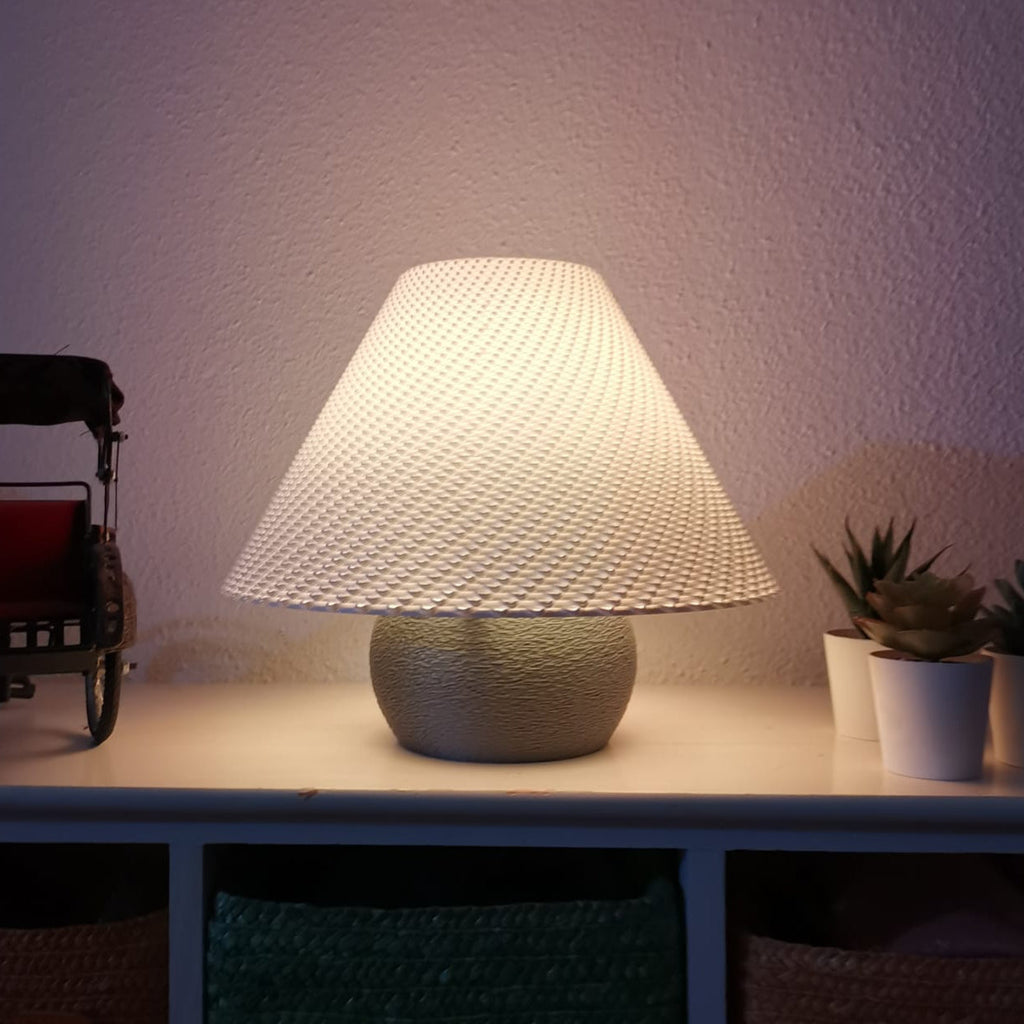 Aurora Weave Portable Table Lamp