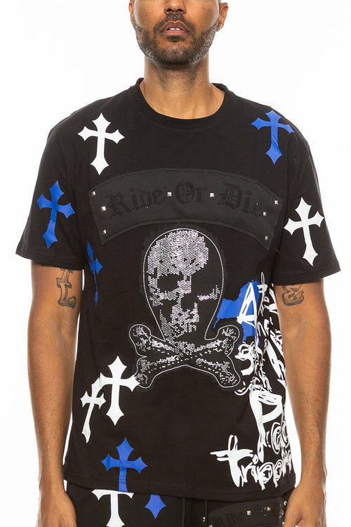 Black and blue men&