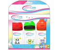 BornCare BCWS-163-3 8oz 250ml Wide Neck Feeding Bottle with Silicone N