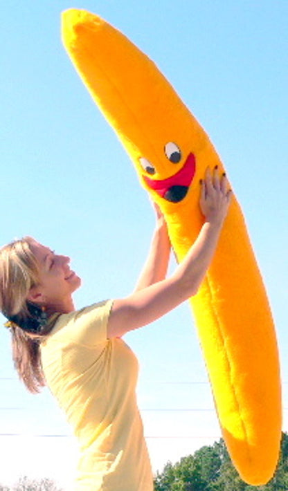 American Made Giant Stuffed Banana 5 Feet Tall 60 inches 152 cm Big