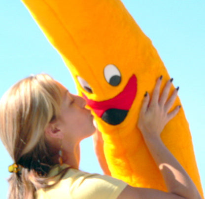 American Made Giant Stuffed Banana 5 Feet Tall 60 inches 152 cm Big