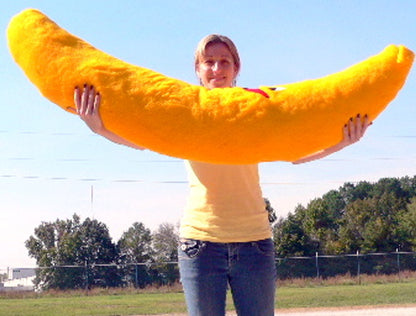 American Made Giant Stuffed Banana 5 Feet Tall 60 inches 152 cm Big