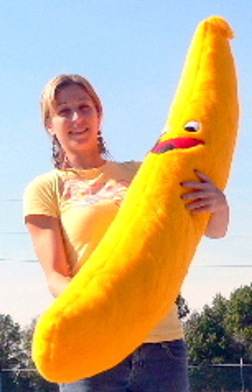 American Made Giant Stuffed Banana 5 Feet Tall 60 inches 152 cm Big