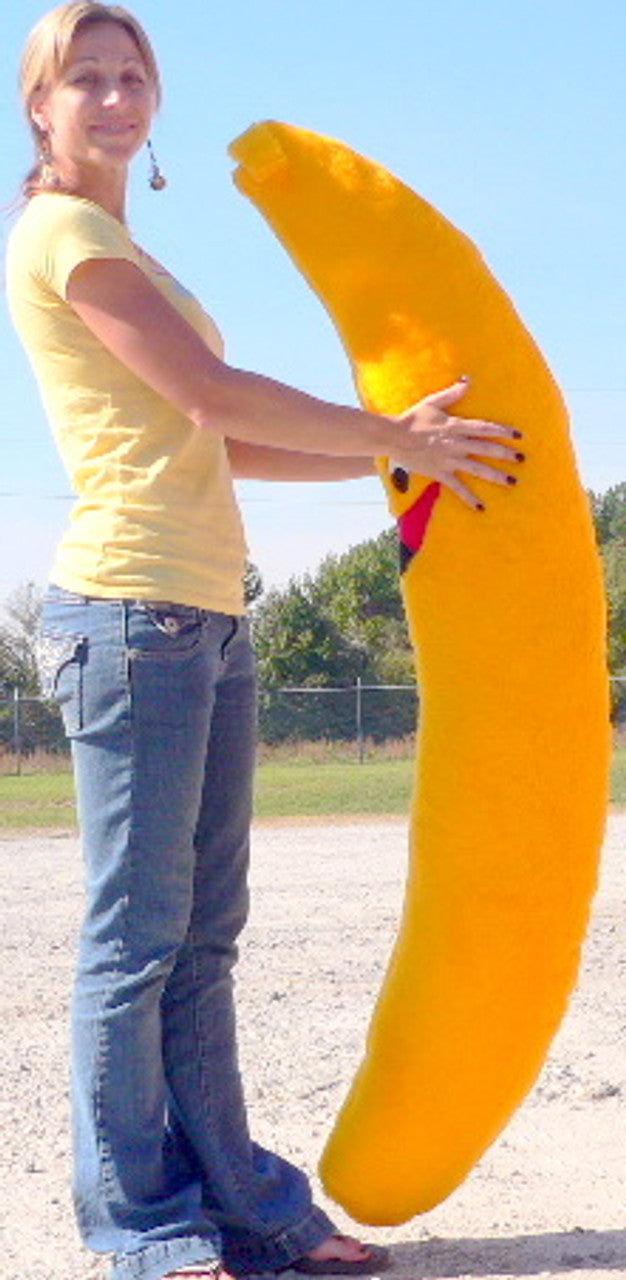 American Made Giant Stuffed Banana 5 Feet Tall 60 inches 152 cm Big