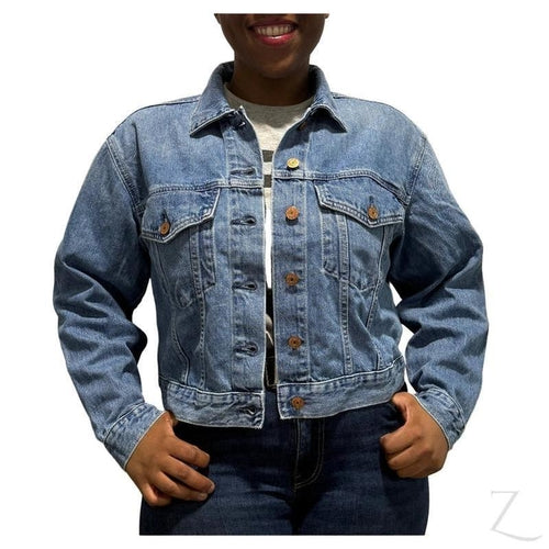 Ladies Super Strong Brooke Denim Jacket | Cropped | "Bobo" - B Grade