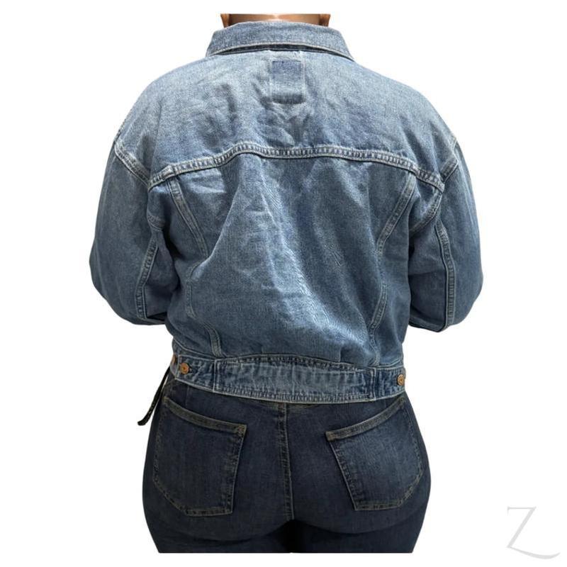 Ladies Super Strong Brooke Denim Jacket | Cropped | "Bobo" - B Grade