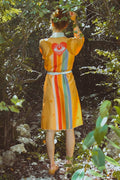 The Rigel Robe in Yucatan Rainbow