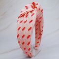 Cherries And Bows Satin Headband