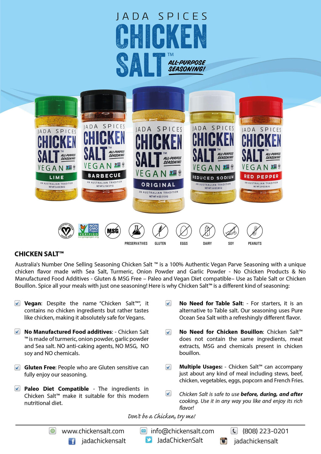 Chicken Salt Hot and Sour Combo Pack