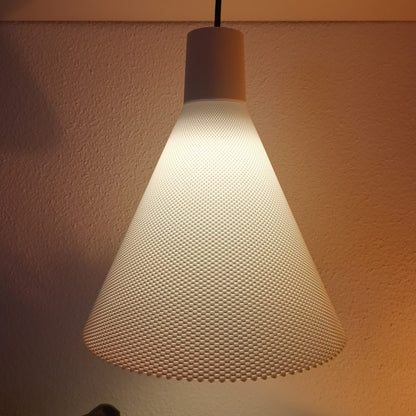 Azure Pontus Conea Light fixture with sleek modern design and warm LED illumination, suitable for contemporary lighting decor.