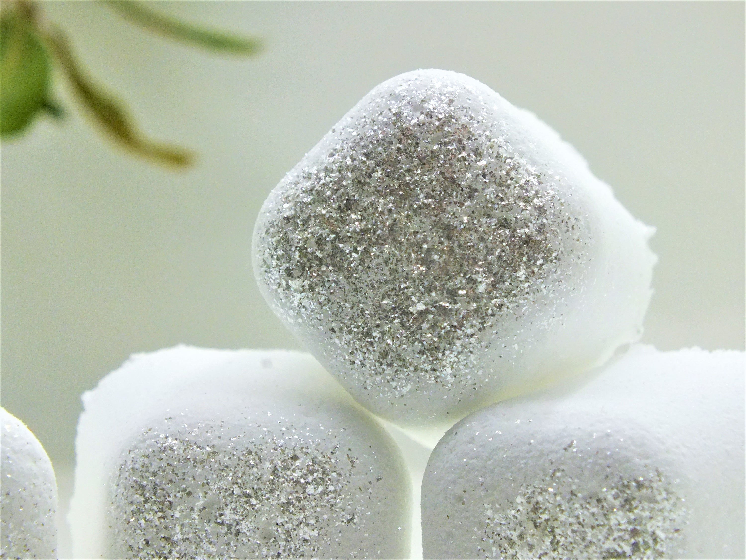 Poppy Seed bath bullets, Natural &amp; Naked