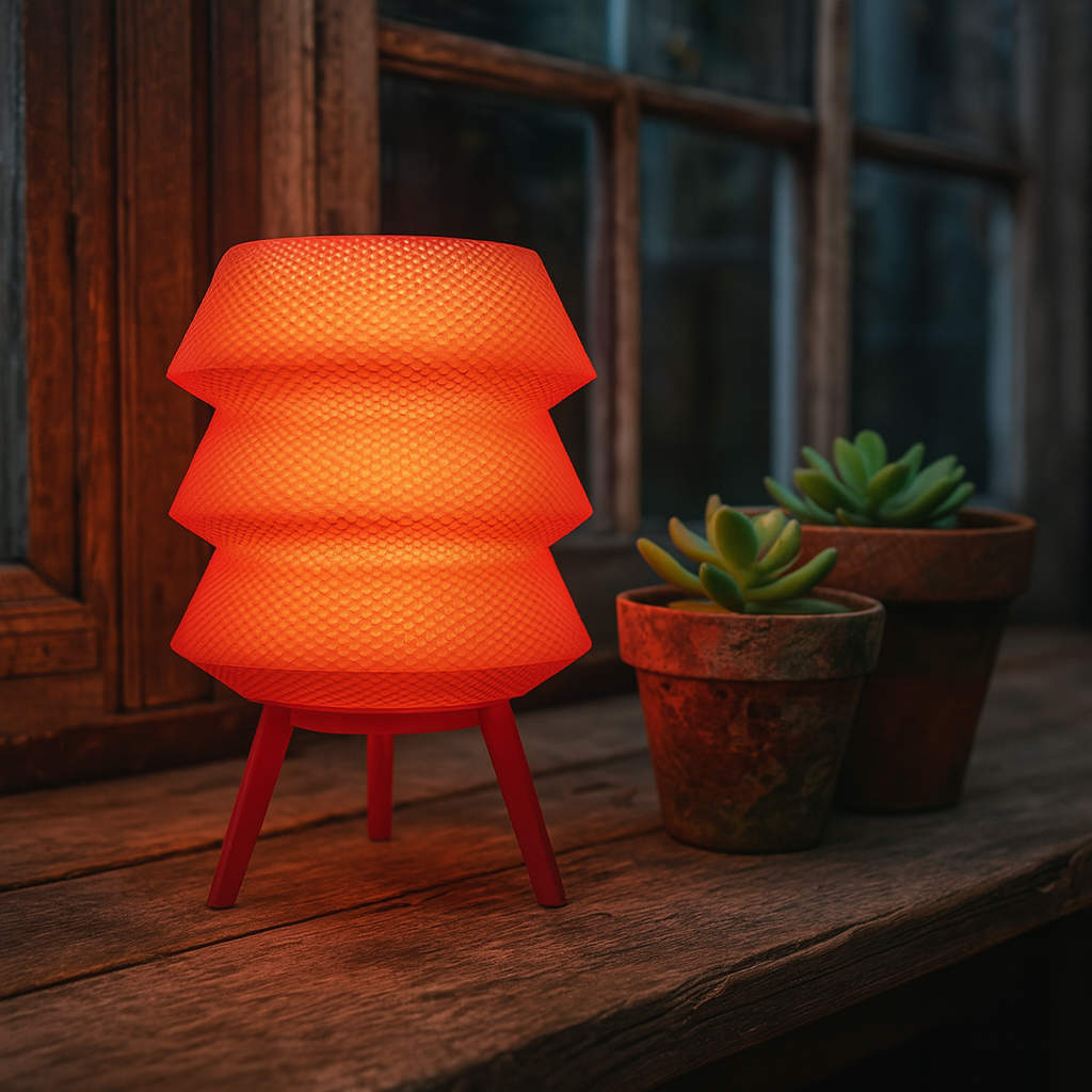 Azure Pontus Dynasty Light portable table lamp with modern design and adjustable brightness, ideal for bedside or desk lighting.
