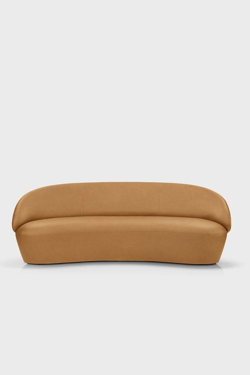 Naïve Aqua Poppy sofa with plush fabric and modern design, featuring soft cushions and armrests in a stylish living room setting.