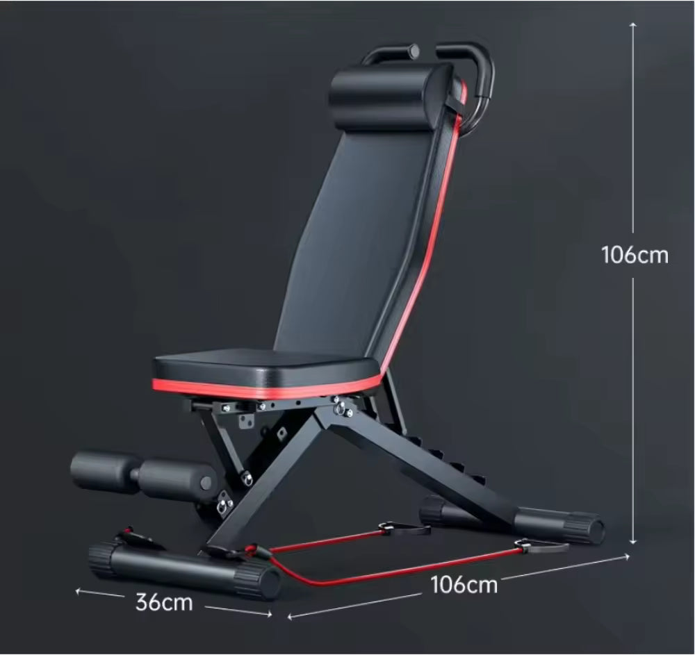 Silla Romana Ajustable Para Gimnasio En Casa, Banco De Extensión De