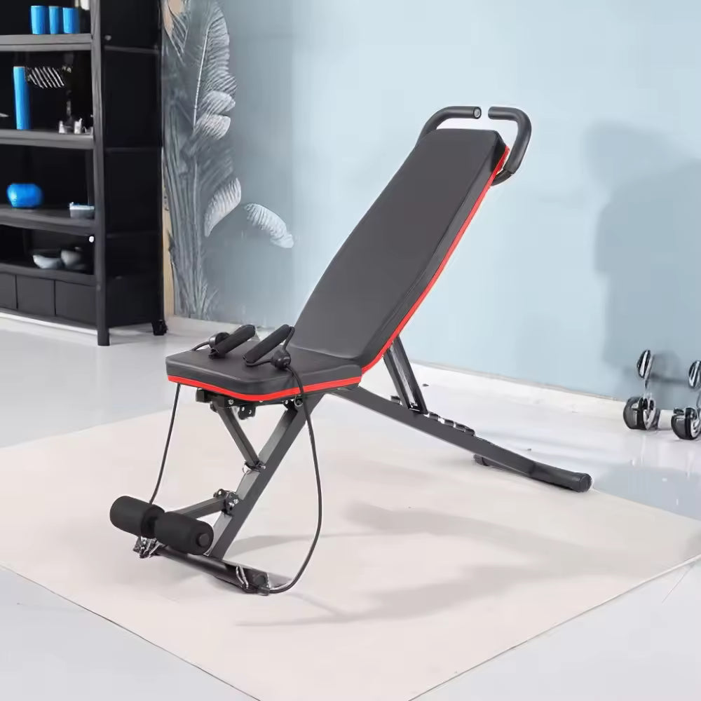 Silla Romana Ajustable Para Gimnasio En Casa, Banco De Extensión De