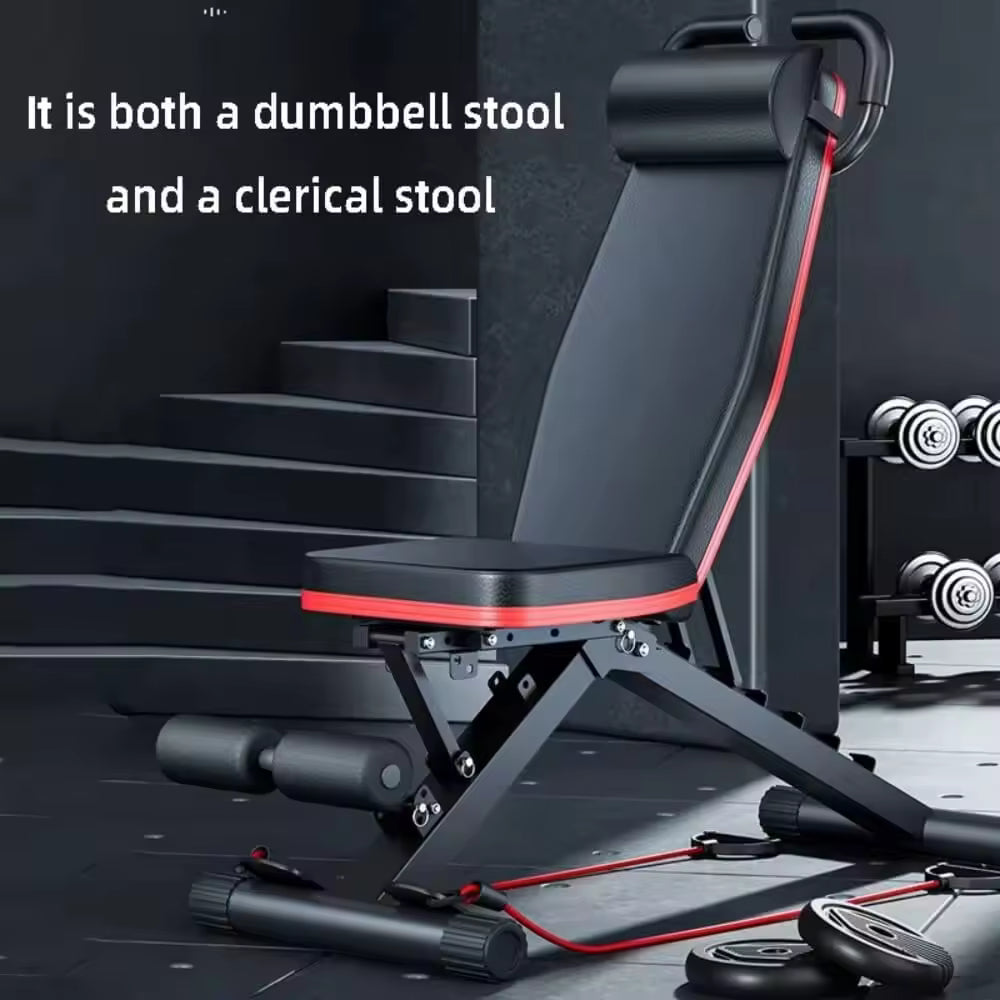 Silla Romana Ajustable Para Gimnasio En Casa, Banco De Extensión De