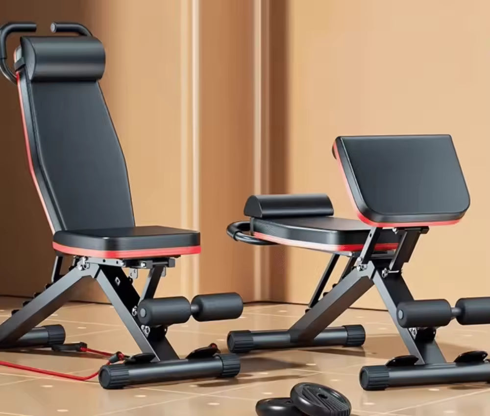 Silla Romana Ajustable Para Gimnasio En Casa, Banco De Extensión De