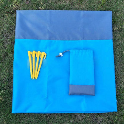Coffee Jasper waterproof camping beach blanket, portable outdoor picnic mat, 2m by 2.1m, suitable for outdoor adventures.
