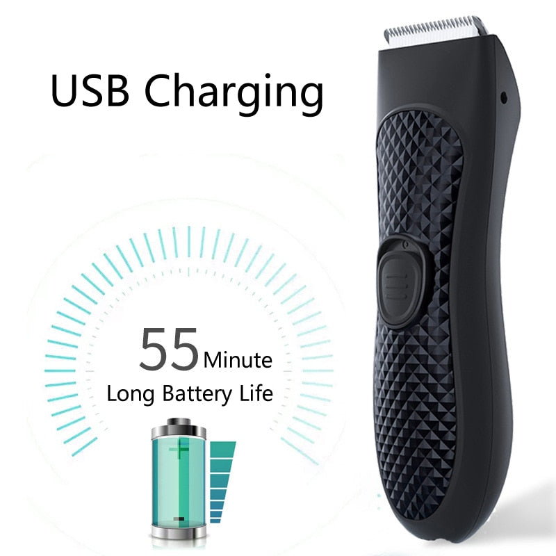Portable Electric Hair Clipper For Men Hair Cutter Beard Trimmer USB